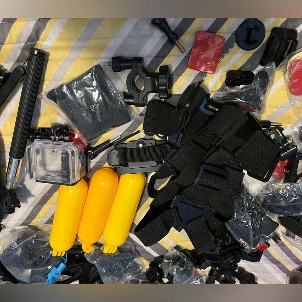 Go-Pro large accessory package NEW